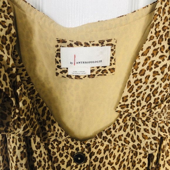Anthropologie leopard maxi dress! - Picture 4 of 4